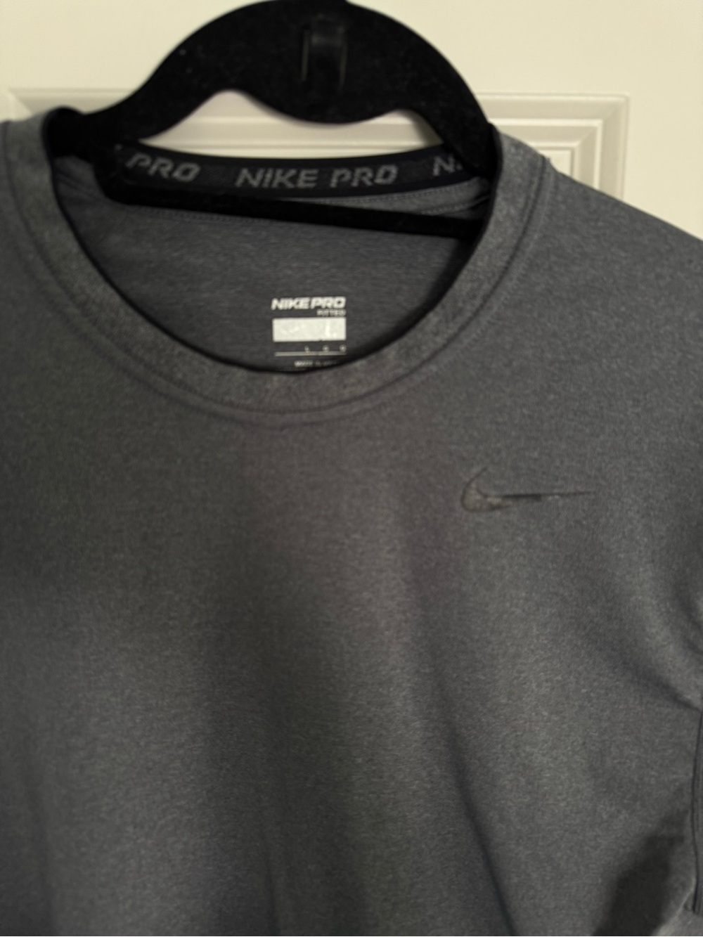 Nike Black Pro Dri-FIT Crew